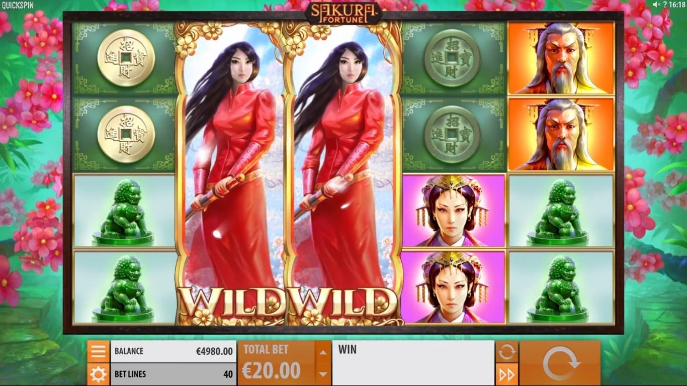 Sakura Fortune slot icmalı